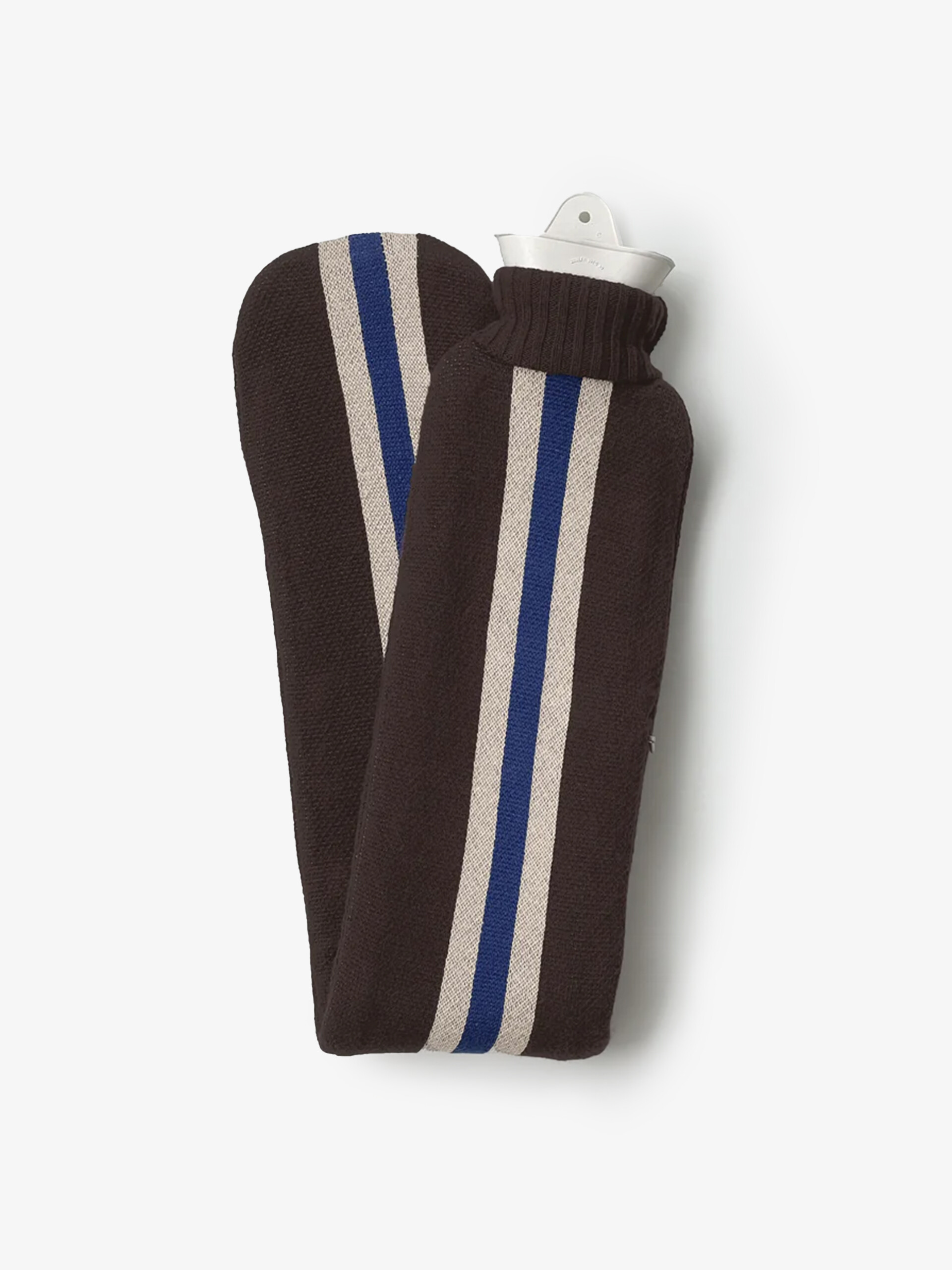 ORGANIC LONG HOT WATER BOTTLE BORDEAUX-ECRU -  Bordeaux , Home design Bensimon