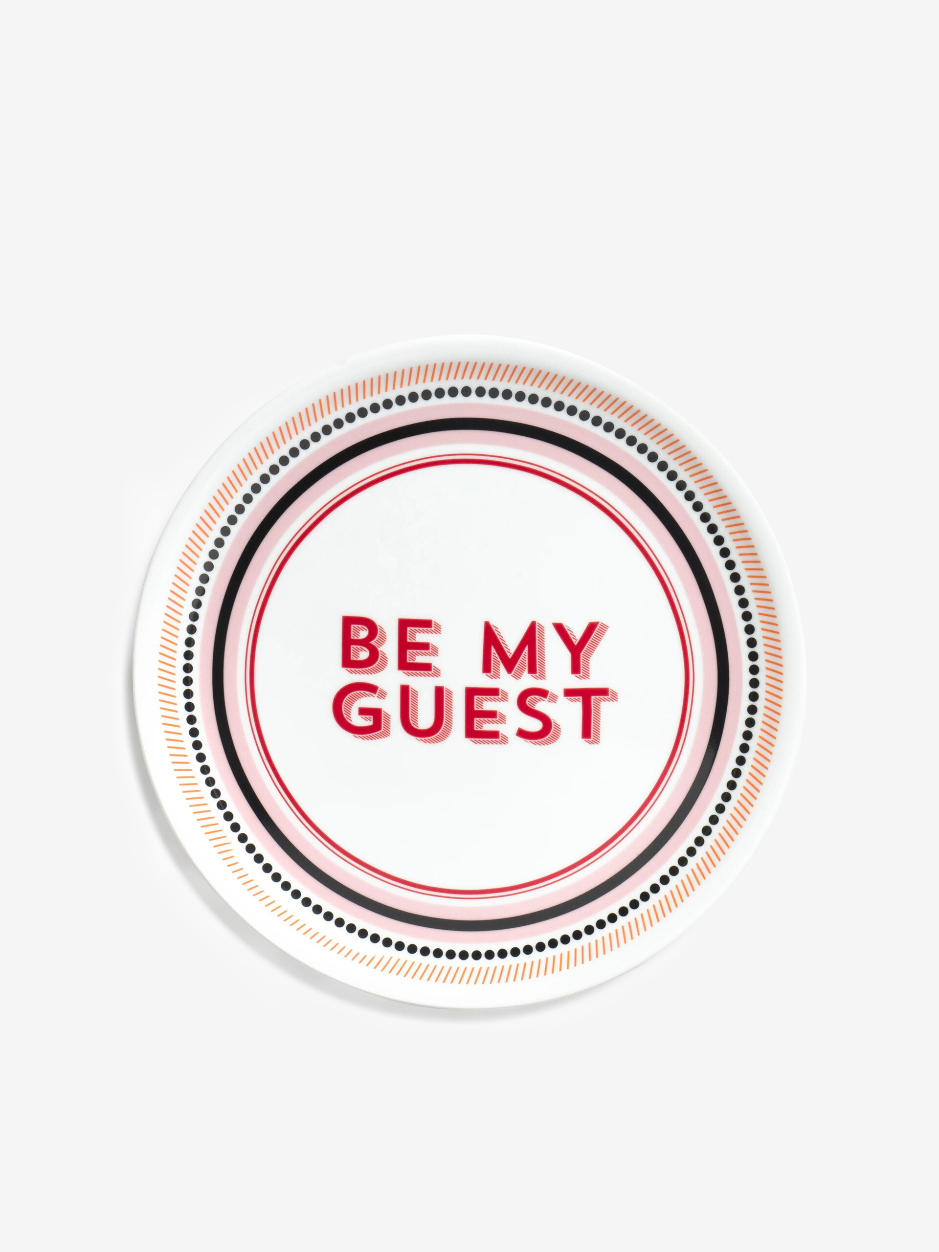 ASSIETTE A PIZZA BE MY GUEST - BITOSSI HOME -  Red , Home design Bensimon
