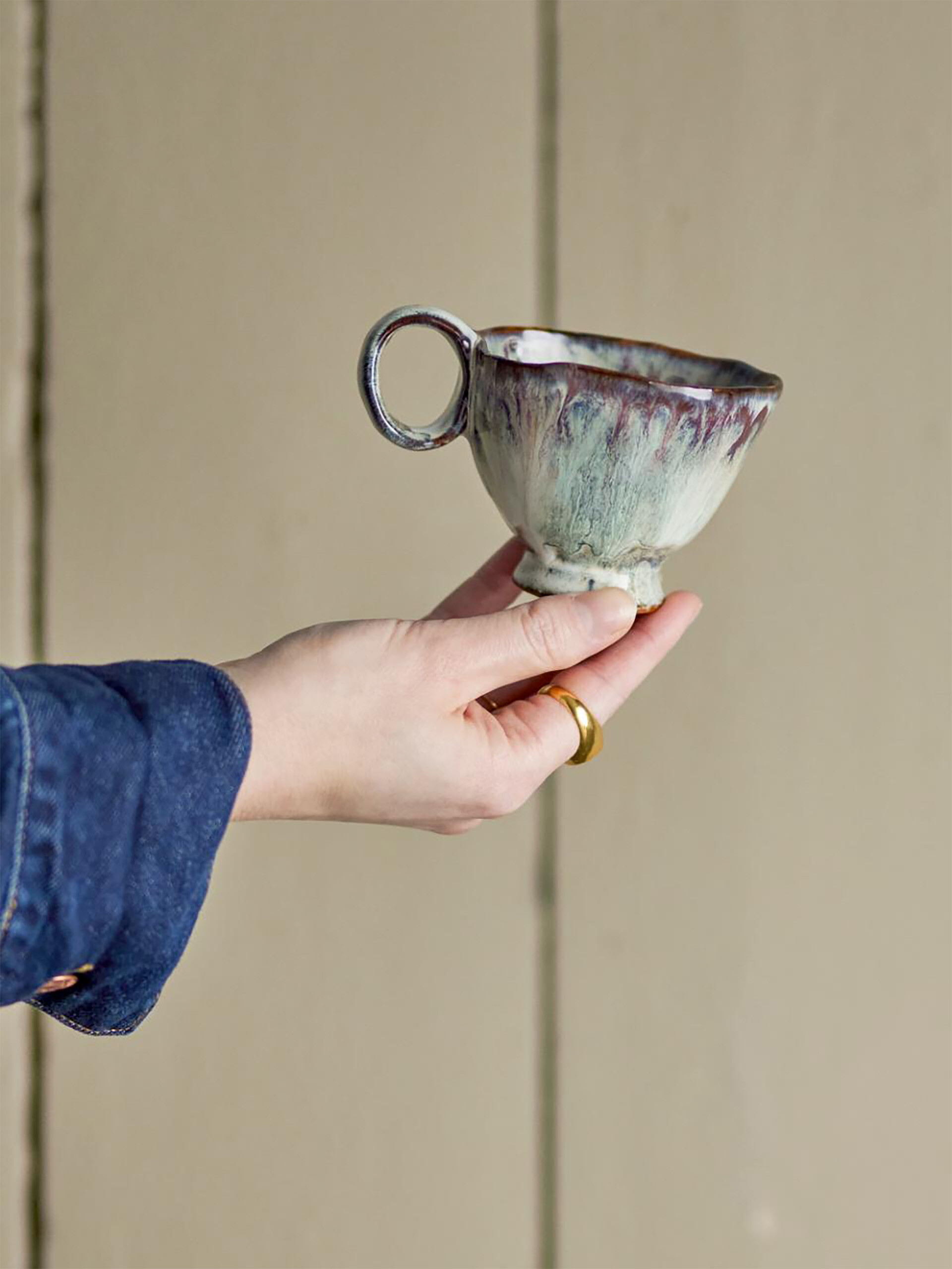 IMOGEN GREY CUP -  Grey , Home design Bensimon