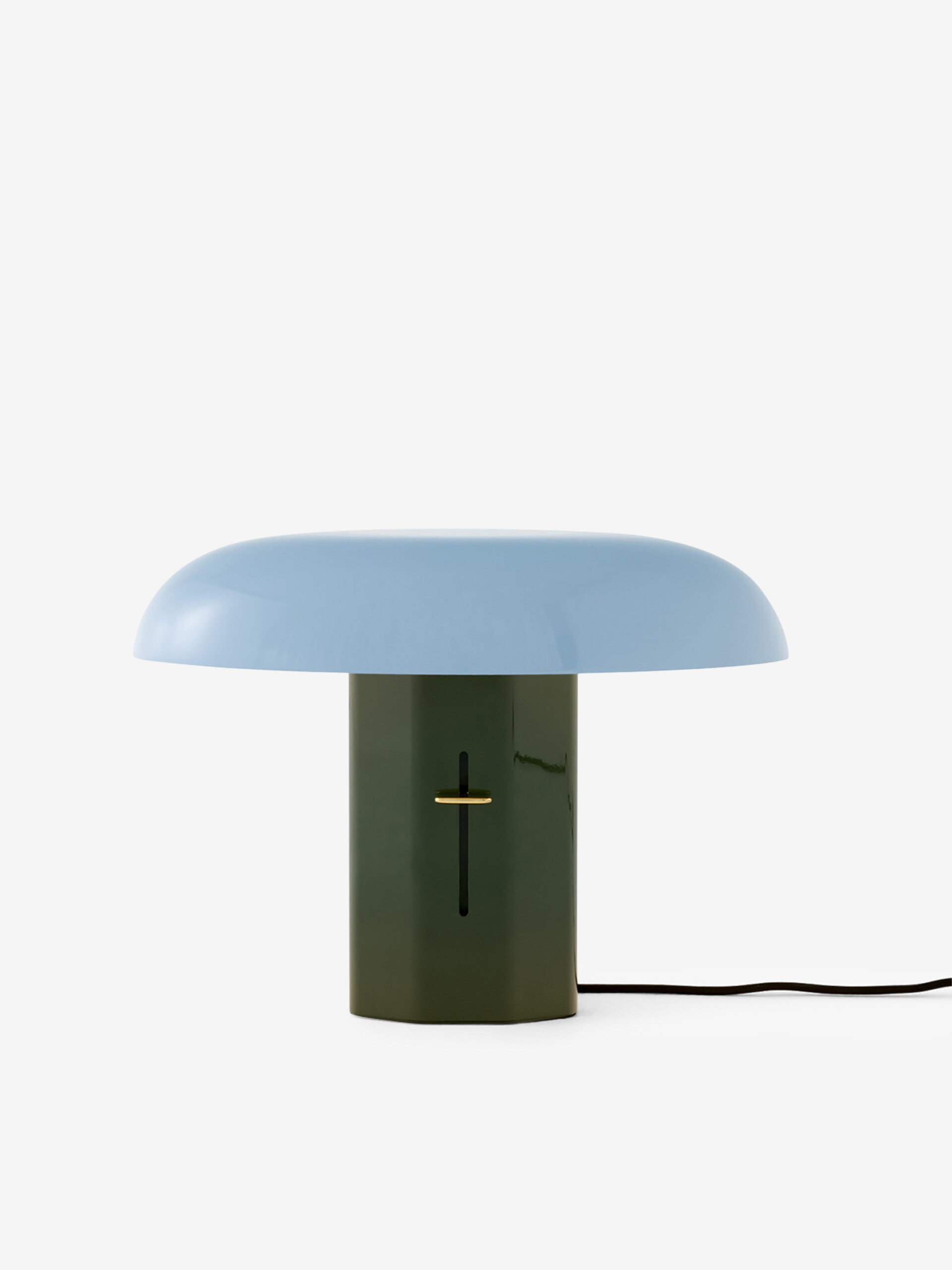 BLUE/GREEN TABLE LAMP - Green , Home design Bensimon