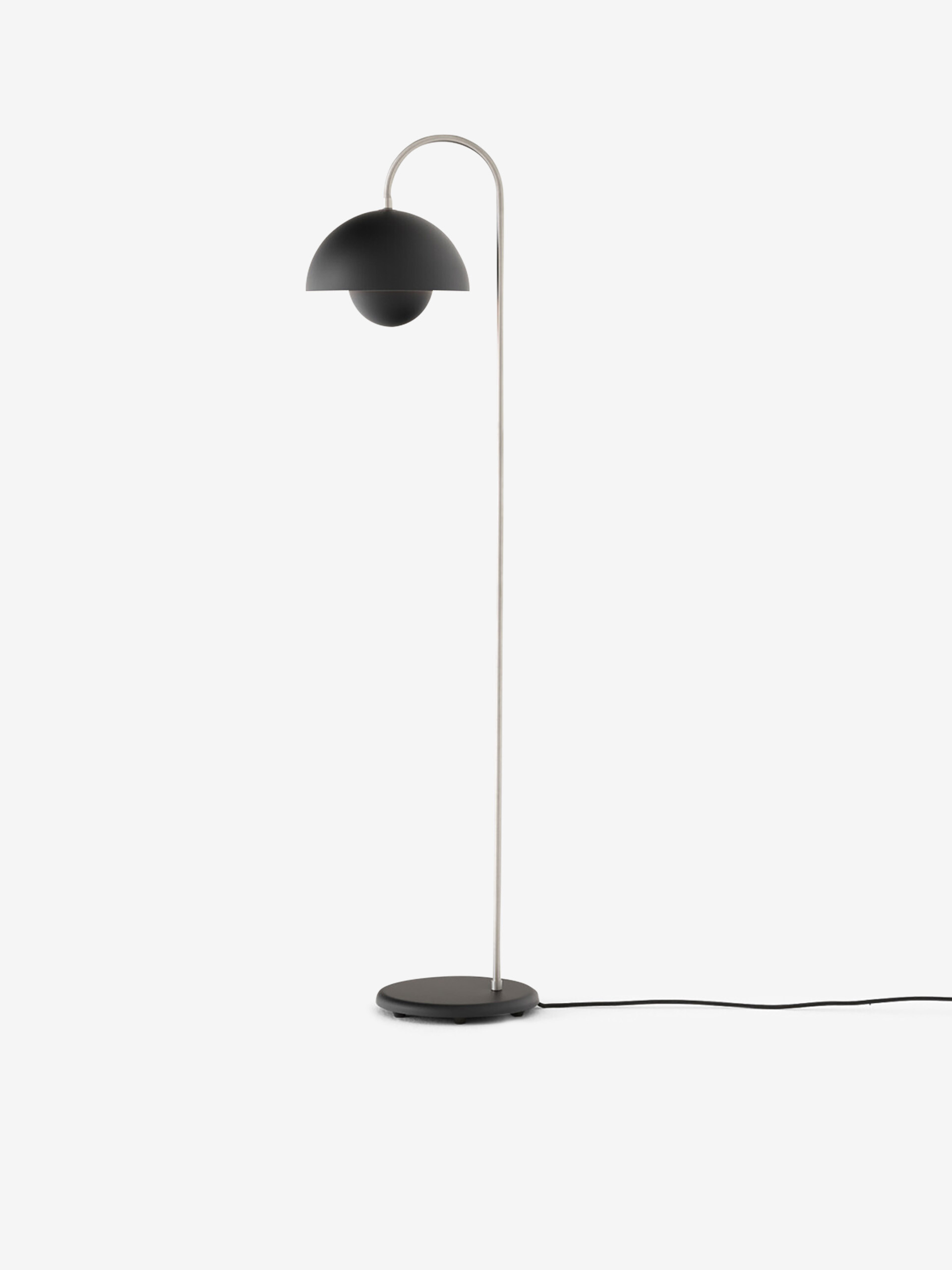 VP12 MATT BLACK FLOOR LAMP - Black , Home design Bensimon