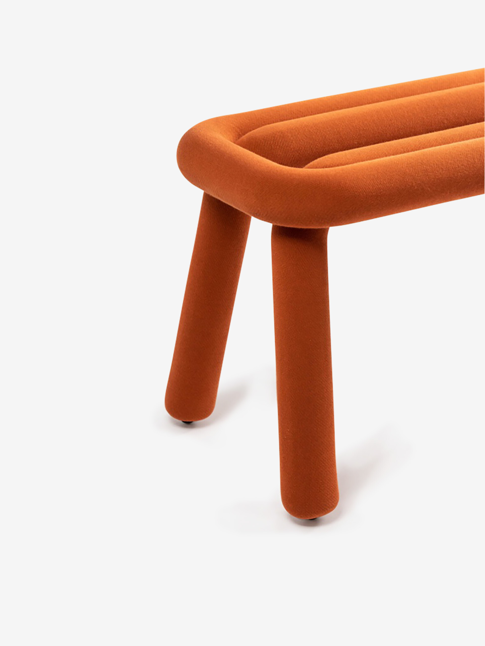 BOLD BENCH HAZELNUT -  Orange , Home design Bensimon