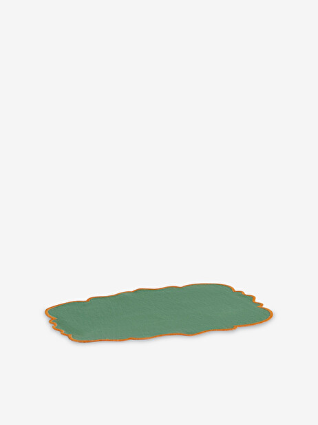 SET OF 2 TABLE SET GREEN -  Green , Home design Bensimon