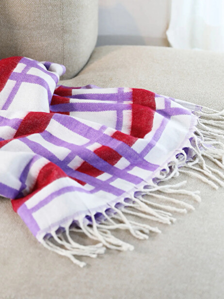PLANO RED BLANKET 130X200 -  Red , Home design Bensimon