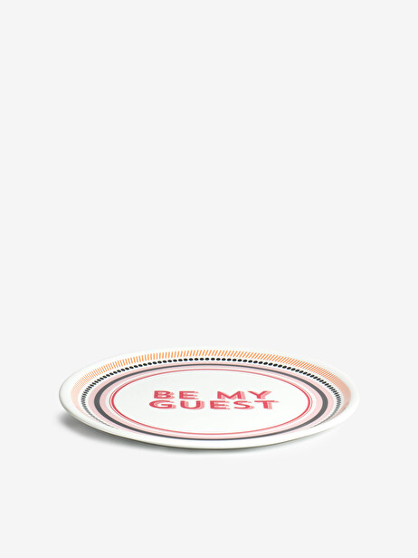 ASSIETTE A PIZZA BE MY GUEST - BITOSSI HOME -  Red , Home design Bensimon