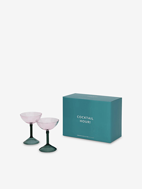 SET OF 2 CUPS -  Multicolored , Home design Bensimon