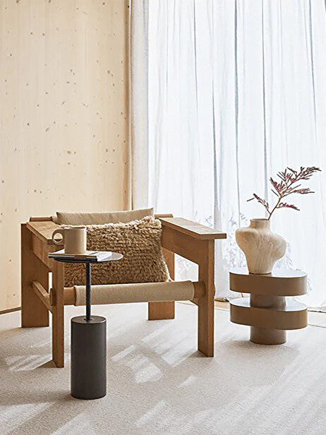 NISSA CREAM MUG -  Cream , Home design Bensimon