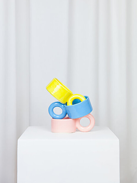 BIGLOOP SKY BLUE CUP -  Light blue , Home design Bensimon