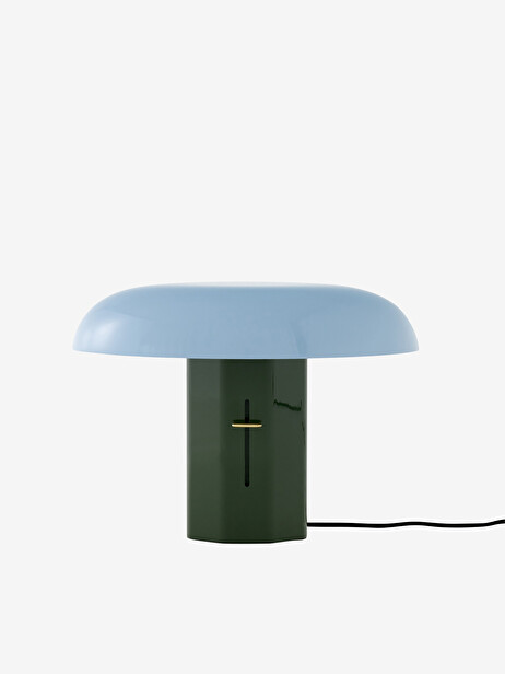 BLUE/GREEN TABLE LAMP -  Green , Home design Bensimon