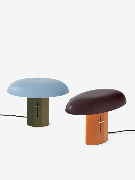 BLUE/GREEN TABLE LAMP -  Green , Home design Bensimon