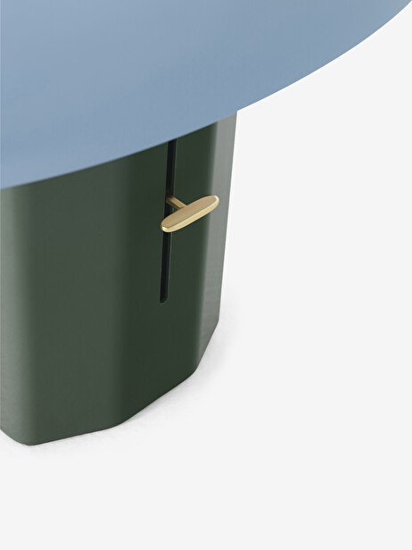 BLUE/GREEN TABLE LAMP -  Green , Home design Bensimon