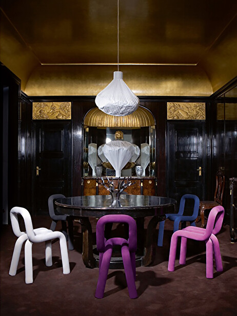 BOLD BLUE CHAIR -  Blue , Home design Bensimon