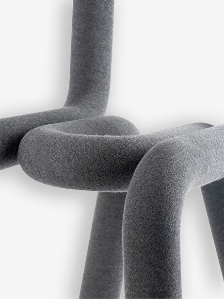 BOLD DARK GREY CHAIR -  Gris fonce , Home design Bensimon