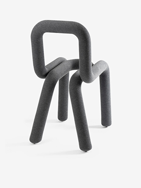 BOLD DARK GREY CHAIR -  Gris fonce , Home design Bensimon