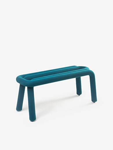 BOLD BENCH DUCK BLUE -  Blue duck , Home design Bensimon
