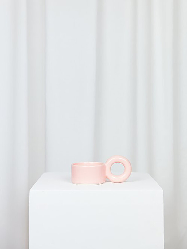 BIGLOOP PINK CUP -  Pink , Home design Bensimon