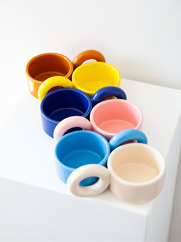 BIGLOOP BEIGE CUP -  Beige , Home design Bensimon
