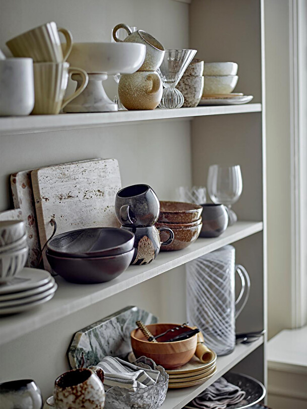 BOWL PEAR ACACIA -  Brown , Home design Bensimon