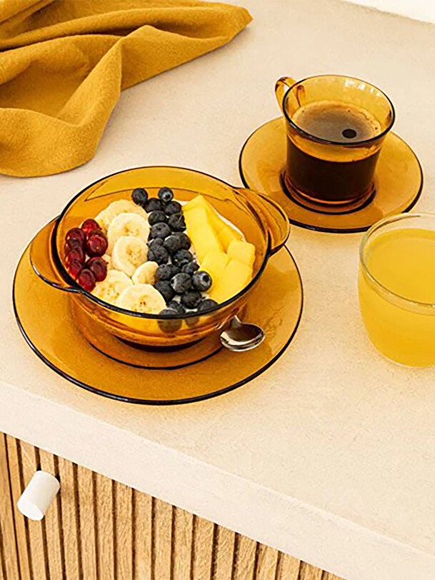BOWL OKAYAMA STONEWARE - Yellow , Home design Bensimon