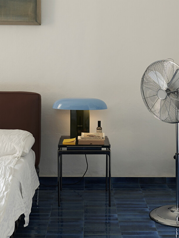 BLUE/GREEN TABLE LAMP - Green , Home design Bensimon