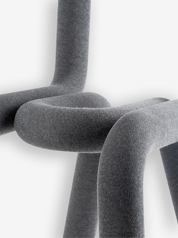 BOLD DARK GREY CHAIR -  Gris fonce , Home design Bensimon