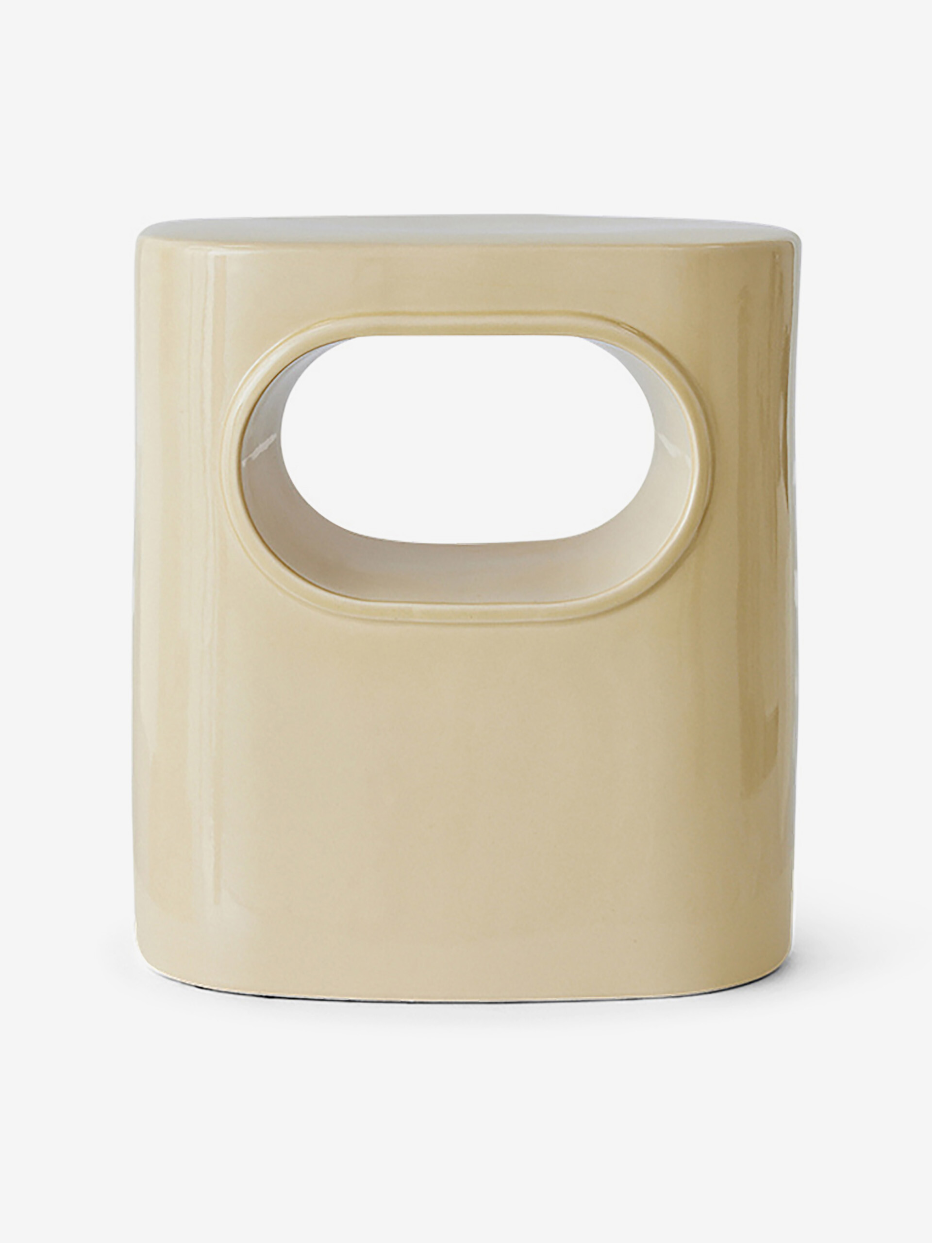 SPACE CREAM SIDE TABLE -  Cream , Home design Bensimon