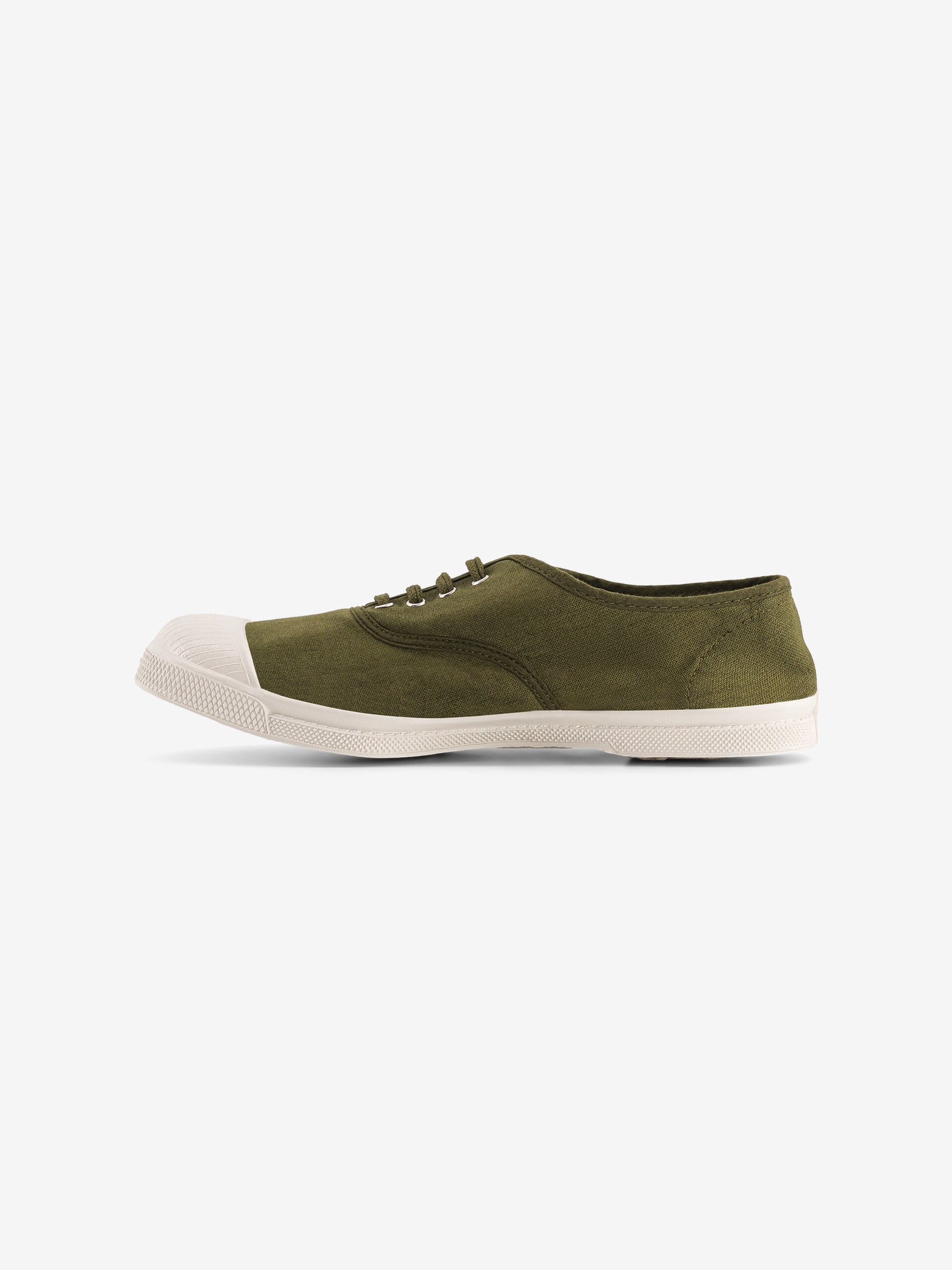 WOMEN LACES TENNIS -  Olive , Tennis & Shoes Bensimon