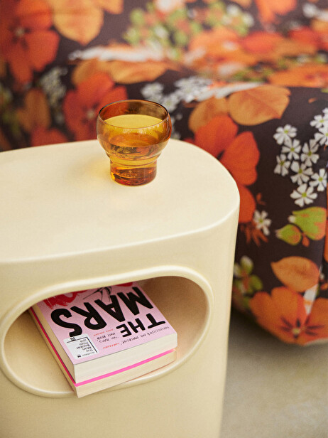 SPACE CREAM SIDE TABLE -  Cream , Home design Bensimon