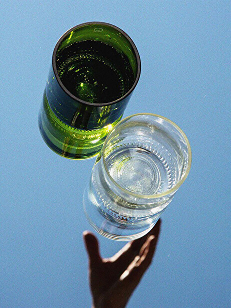 SET OF 4 DANCE GLASSES 25CL -  Transparent , Home design Bensimon