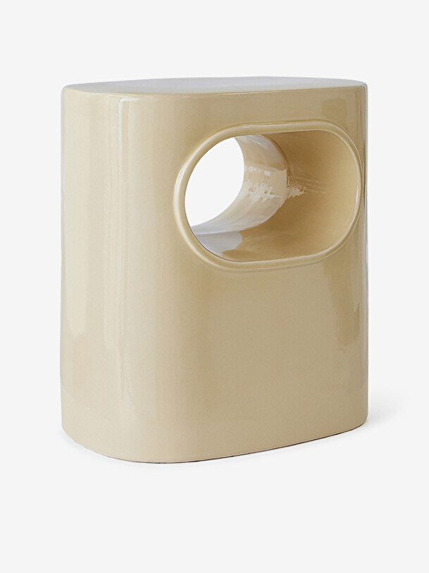 SPACE CREAM SIDE TABLE -  Cream , Home design Bensimon