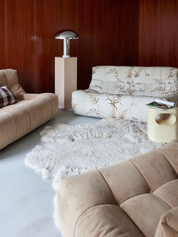 SPACE CREAM SIDE TABLE -  Cream , Home design Bensimon