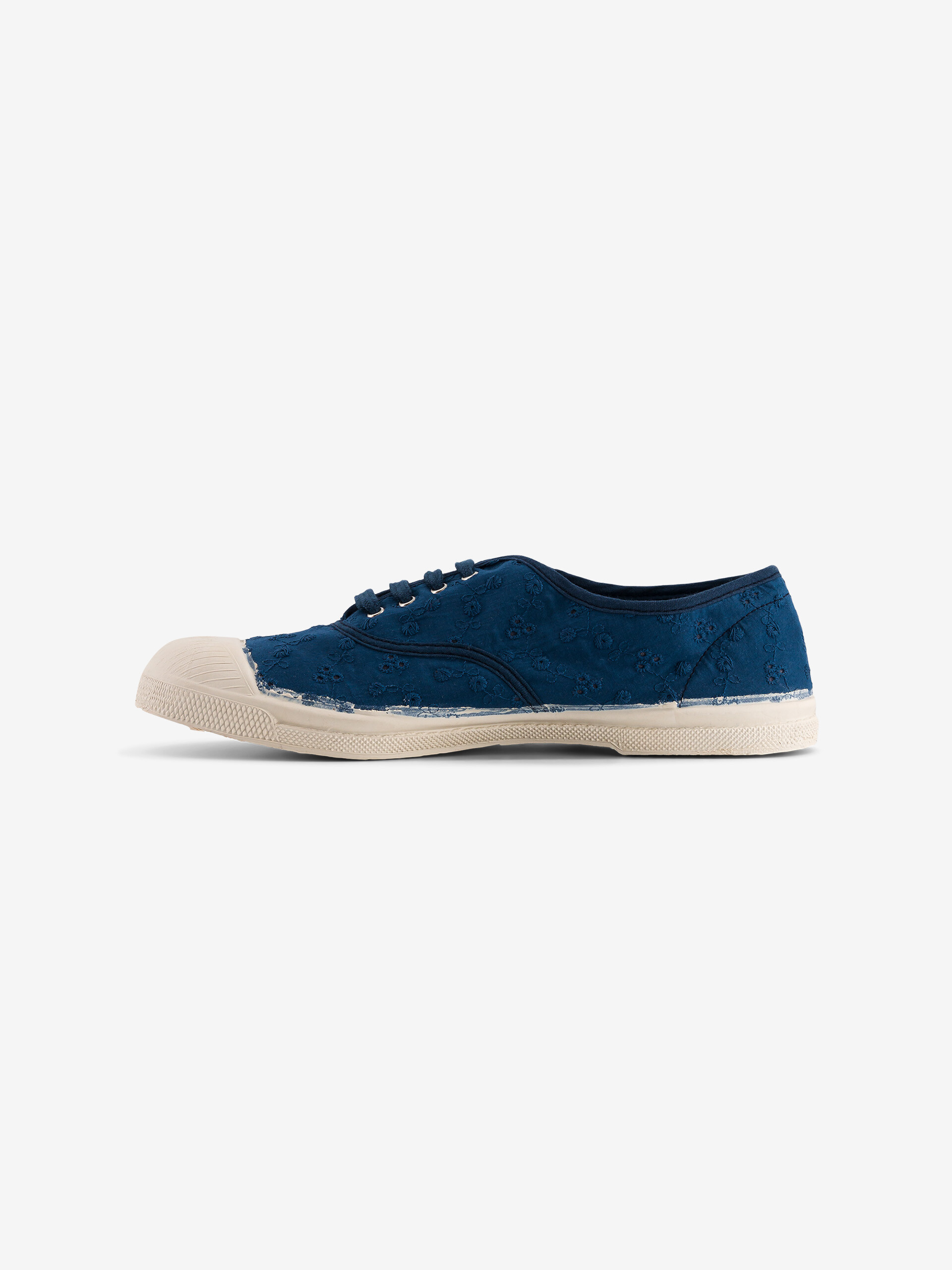 WOMEN BRITISH EMBRODERY LACES TENNIS - Marine , Tennis & Shoes Bensimon