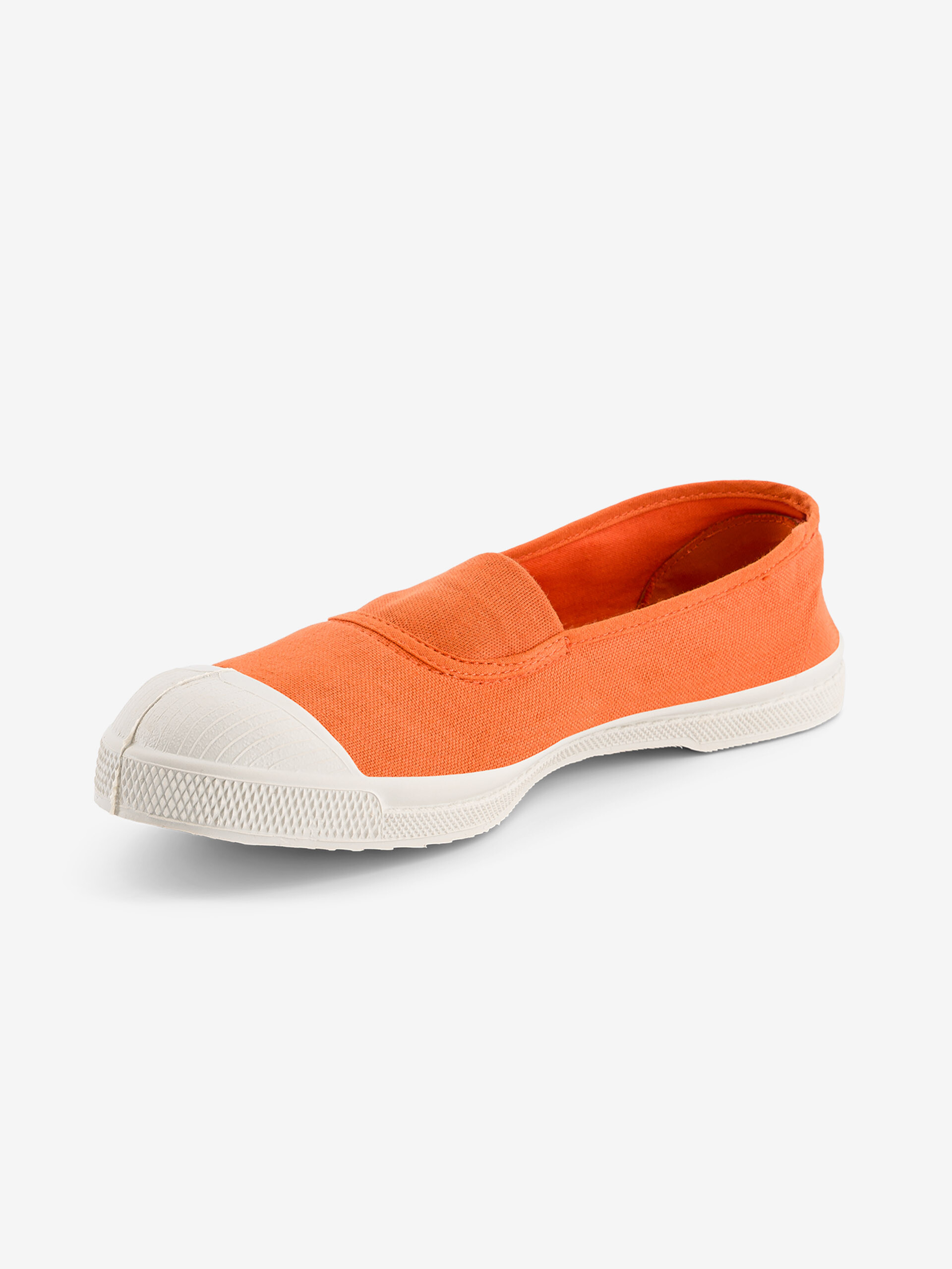 WOMEN ELASTIC TENNIS -  Apricot , Tennis & Shoes Bensimon