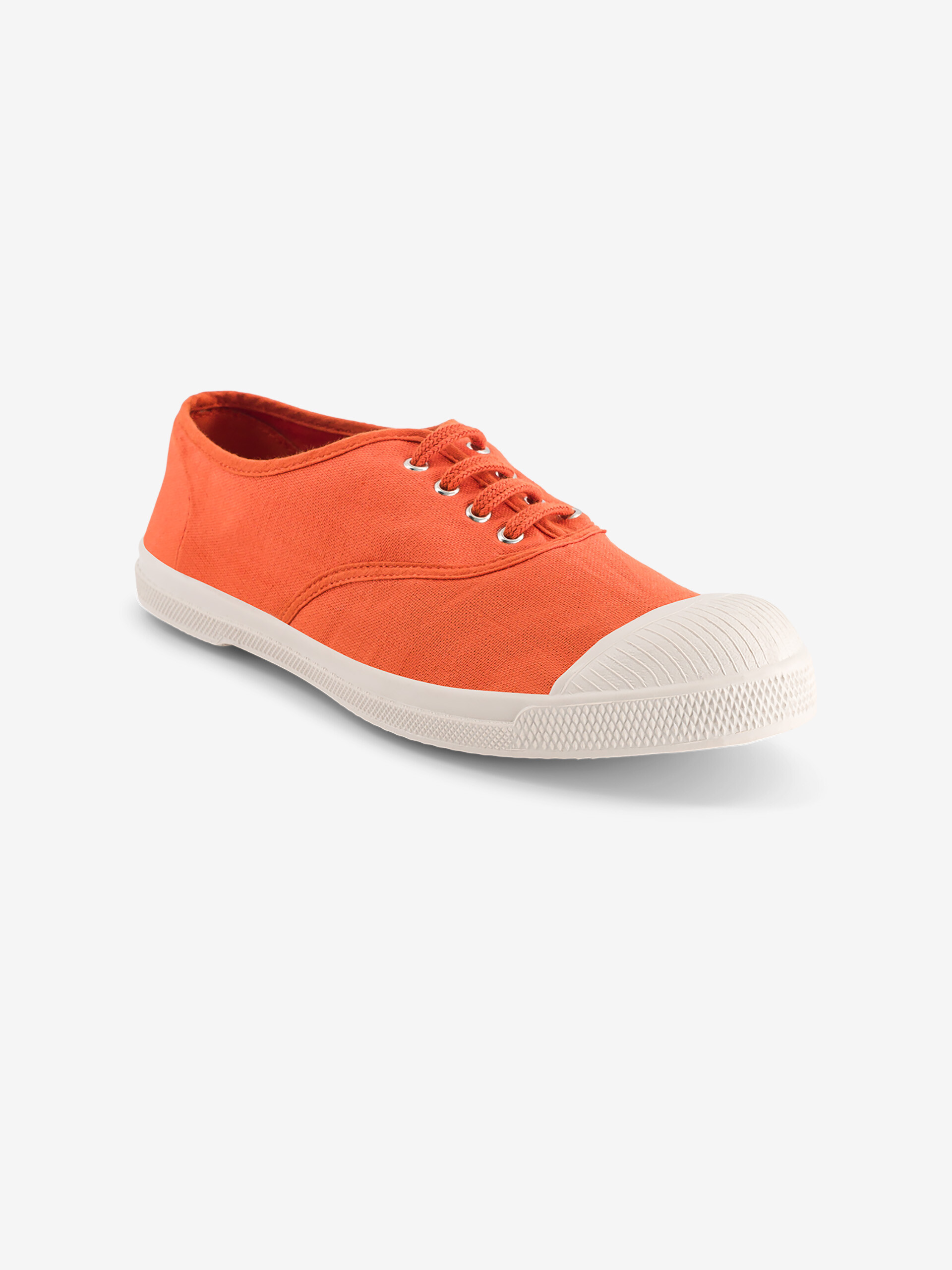 WOMEN LACES TENNIS -  Apricot , Tennis & Shoes Bensimon