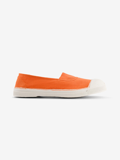 WOMEN ELASTIC TENNIS -  Apricot , Tennis & Shoes Bensimon
