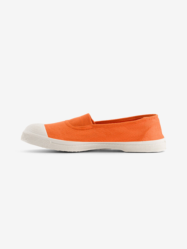 WOMEN ELASTIC TENNIS -  Apricot , Tennis & Shoes Bensimon
