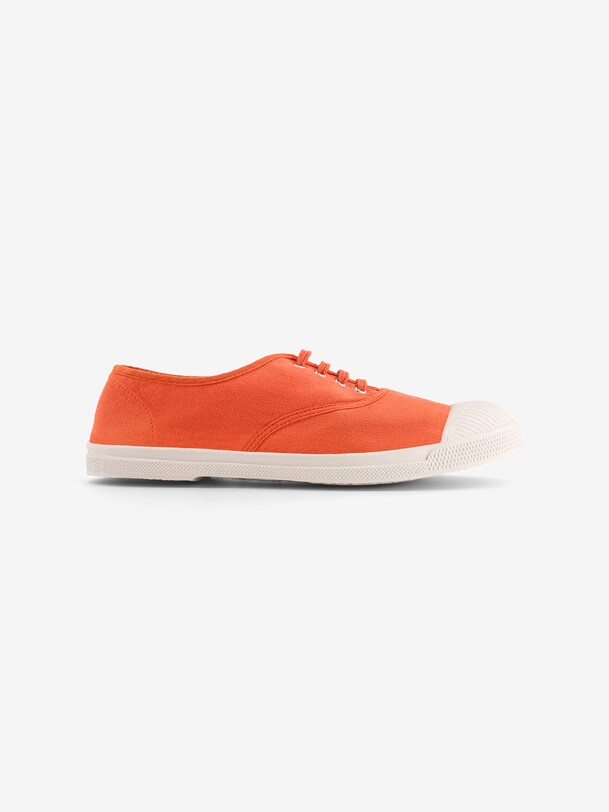 WOMEN LACES TENNIS -  Apricot , Tennis & Shoes Bensimon