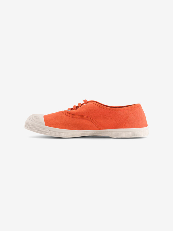 WOMEN LACES TENNIS -  Apricot , Tennis & Shoes Bensimon