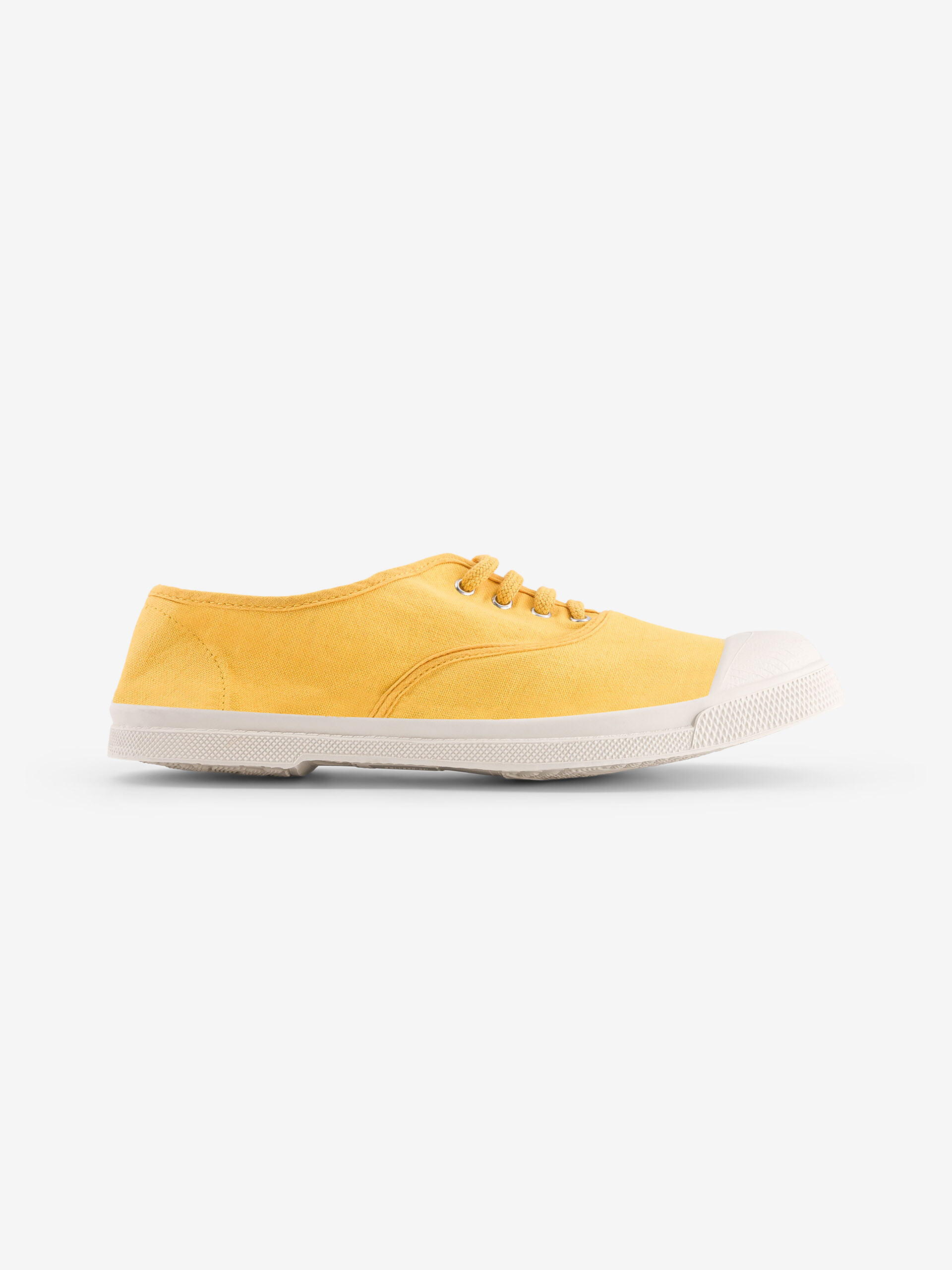 WOMEN LACES TENNIS -  Gold button , Tennis & Shoes Bensimon