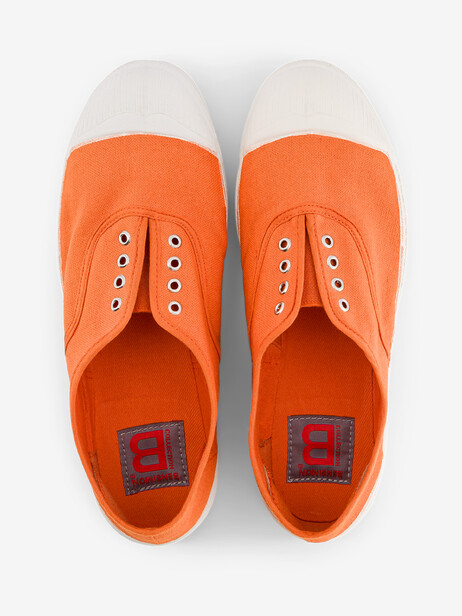WOMEN ELLY TENNIS -  Apricot , Tennis & Shoes Bensimon