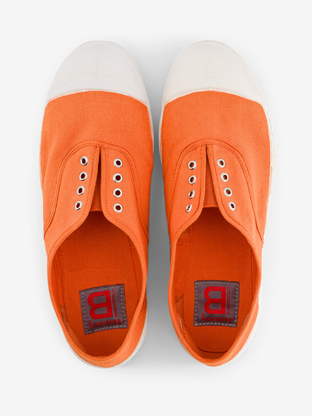 WOMEN ELLY TENNIS -  Apricot , Tennis & Shoes Bensimon