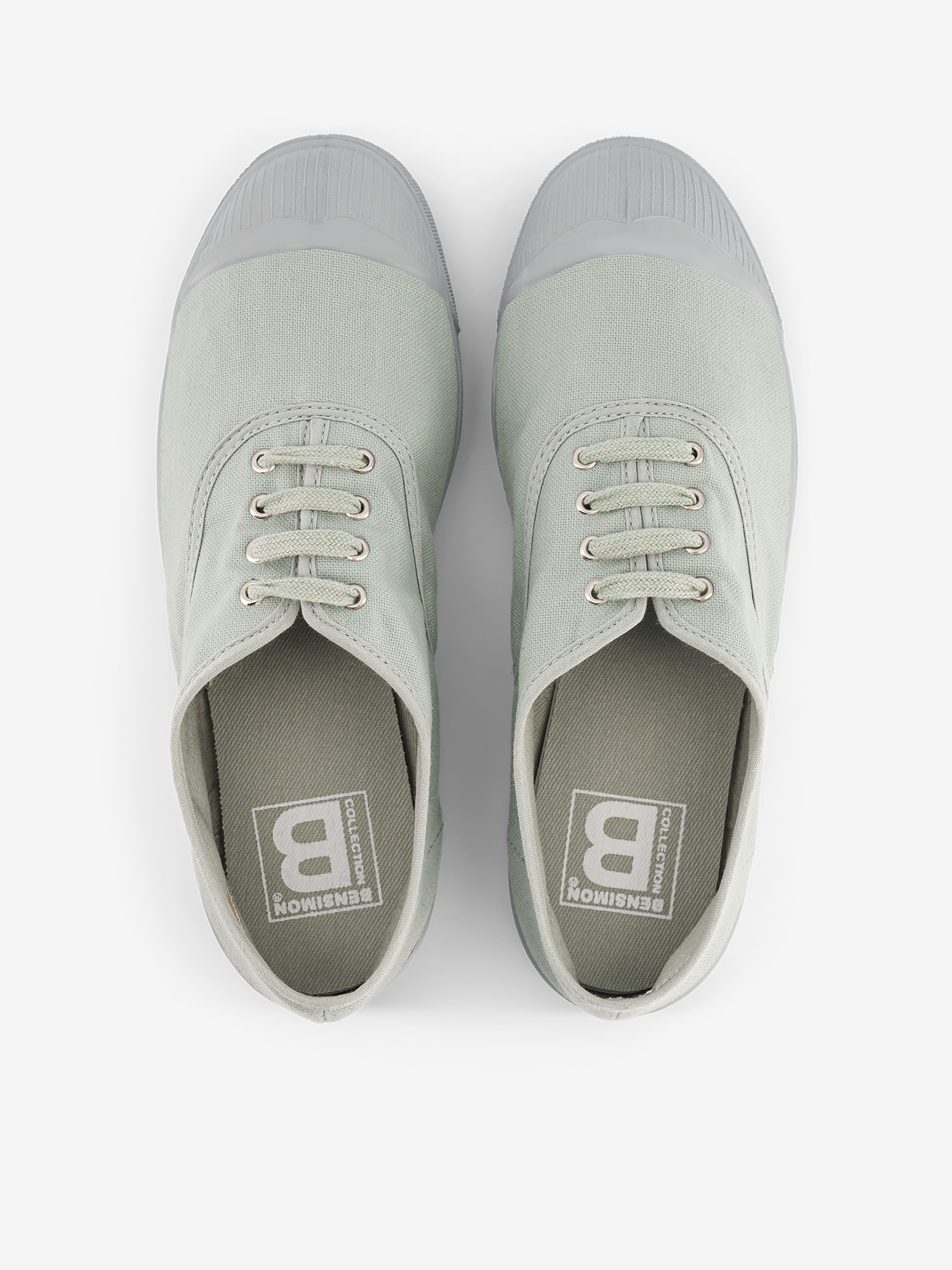 WOMEN COLOURSOLE LACES TENNIS -  Matcha , Tennis & Shoes Bensimon