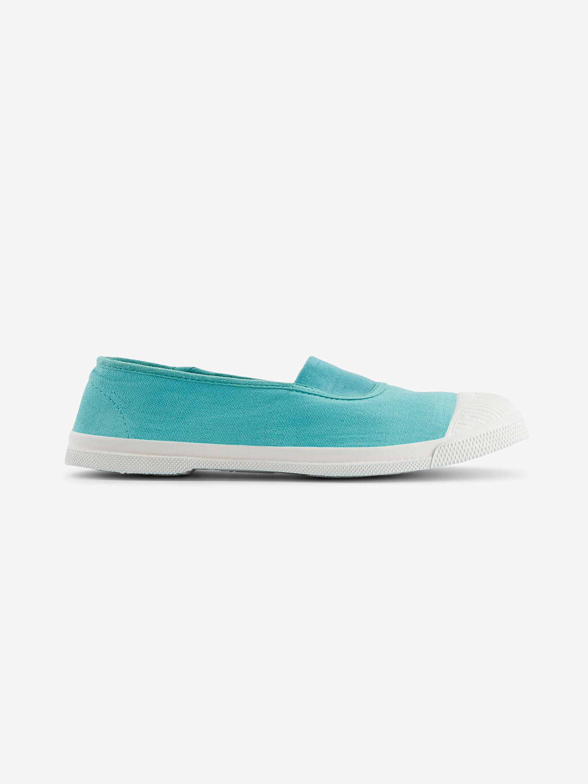 WOMEN ELASTIC TENNIS -  Turquoise , Tennis & Shoes Bensimon
