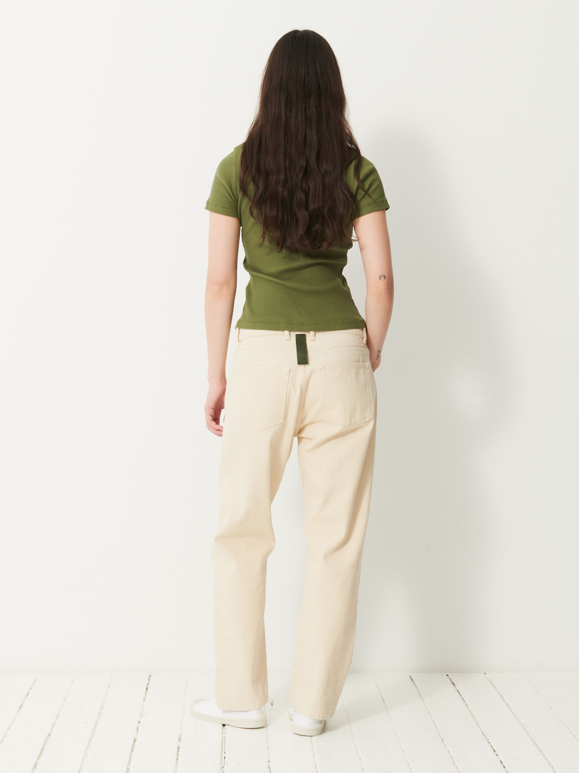 PANTALON NAJAC BENSIMON EDITION -  Ecru , Ready-to-wear Bensimon