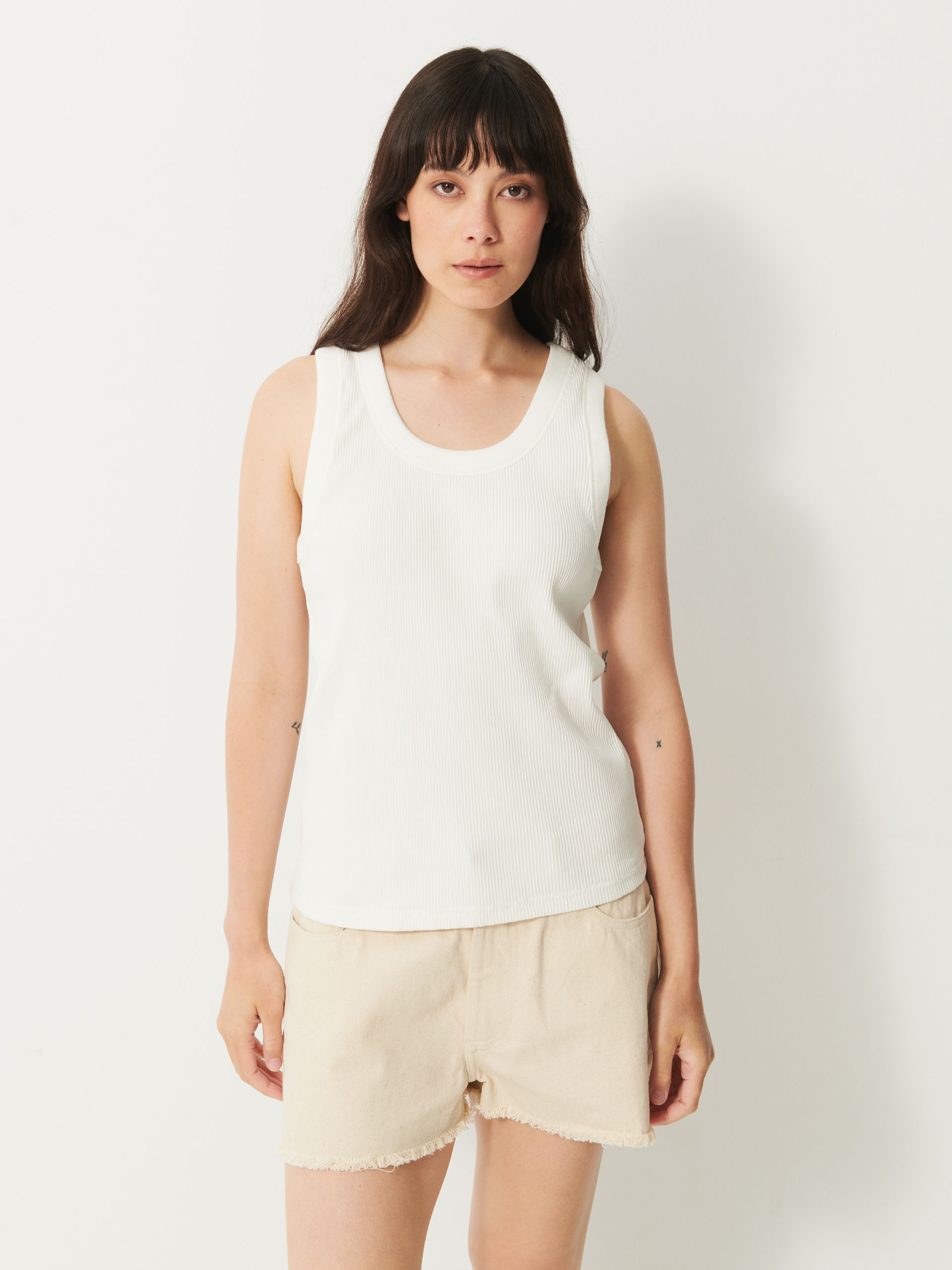 DEBARDEUR NICE BENSIMON EDITION -  Ecru , Ready-to-wear Bensimon
