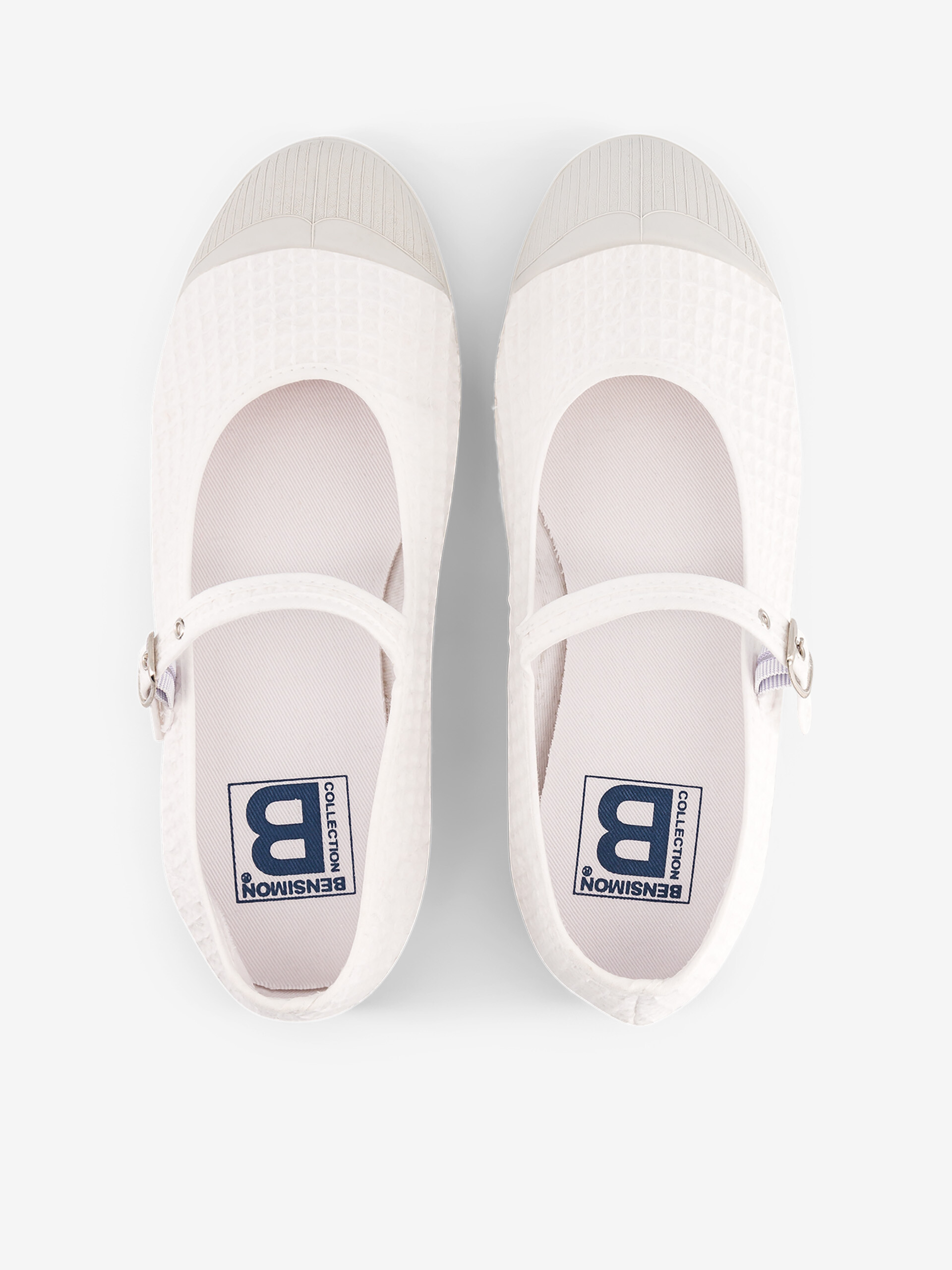 WOMEN WAFFLED BABIES TENNIS -  Ecru , Tennis & Shoes Bensimon