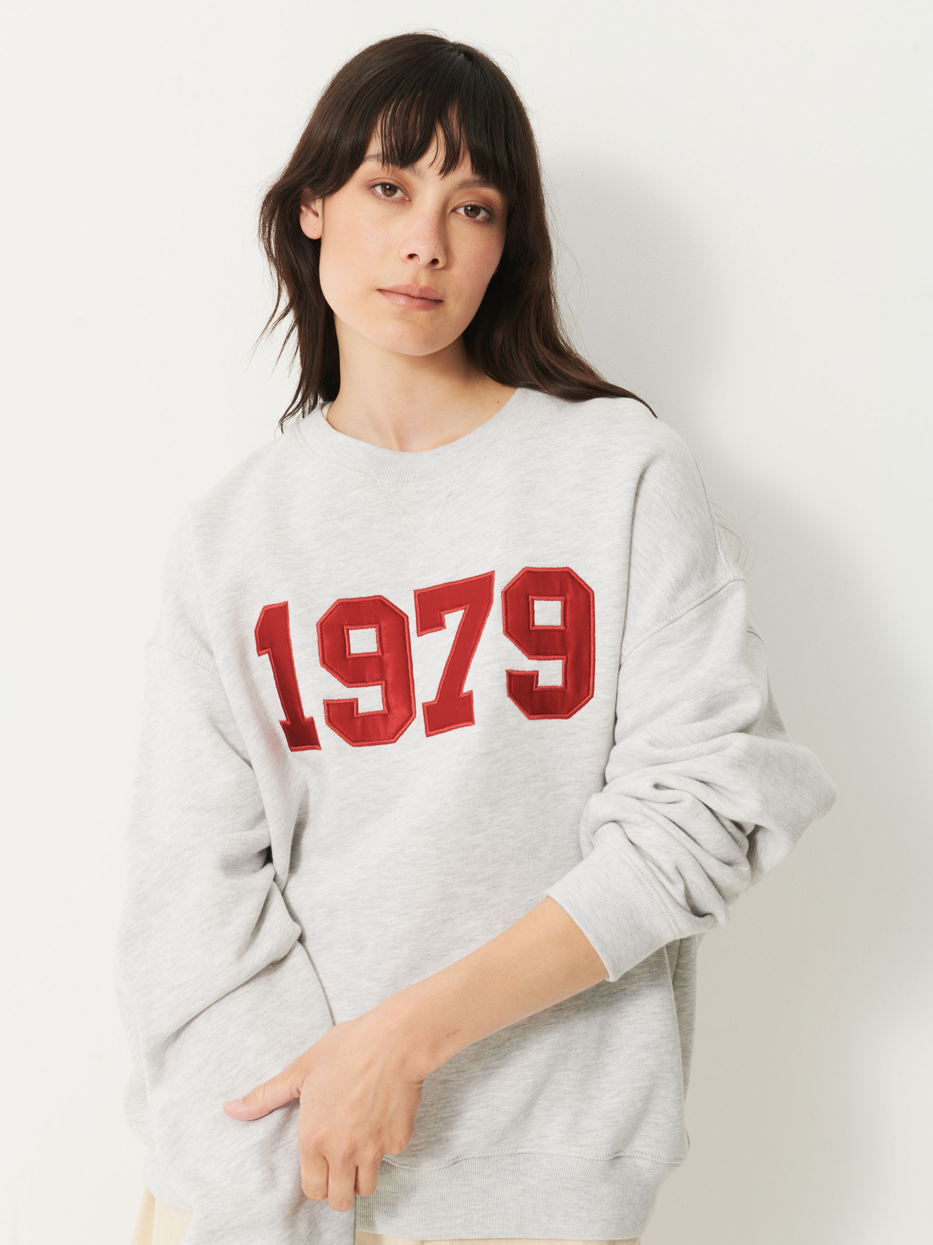 SWEAT NAPLES BENSIMON EDITION -  Heather gray , Ready-to-wear Bensimon