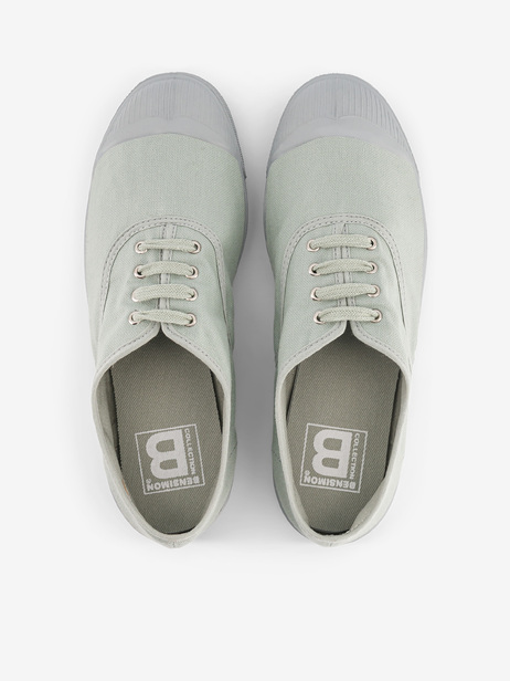 WOMEN COLOURSOLE LACES TENNIS -  Matcha , Tennis & Shoes Bensimon