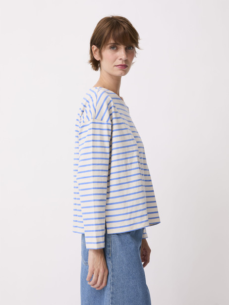 LOICK T-SHIRT -  Cream/celestial , Ready-to-wear Bensimon