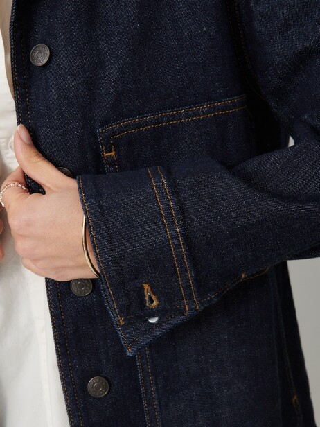 FABRINE JACKET -  Jean , Ready-to-wear Bensimon